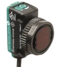 Pepperl&plus;Fuchs Photoelectric Sensor; Diffuse; Rectangular; 2-800mm Range; 10-30VDC; NPN/PNP Configurable (x2); LO/DO Configurable; 2m Potted Cable